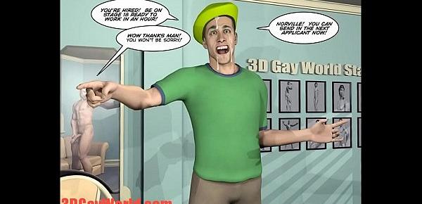  3D Gay World Pictures gay movie studio 3D cartoon anime comics